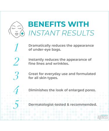 Instantly Ageless Anti-Wrinkle Micro-Cream - Reduce Signs of Aging in 2 Minutes (2 Boxes x 25 vials) - Buy Online on GoSupps.com