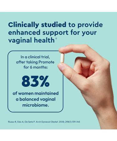 Uqora Promote - Support Vaginal Health* - Probiotic for Women with Lactoferrin Lactobacillus Acidophilus & Lacticaseibacillus Rhamnosus - Vaginal Probiotics - Gluten-Free - 30 Capsules (2 Pack) 15 Count (Pack of 2) - Buy Online on GoSupps.com