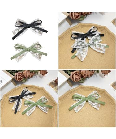 JSGHGDF Ribbon Elegant 2000s Style Side Clip Hair Clip Sweet Style knot Balletcore - Buy Online on GoSupps.com
