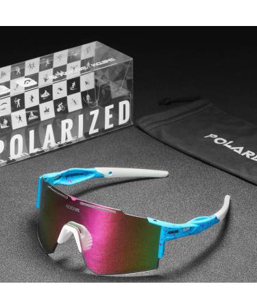 TOTOSALL Anti-UV Sports Polarized Vipers Sunglasses for Men and Women - Ideal for Driving, Running, Hiking, Cycling - Buy Online on GoSupps.com