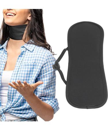 Garosa Soft Earolinus Oil Wrap - Adjustable Reusable Castor Oil Pack | Waterproof & Leak-Proof Pain Relief (Black) - International Shipping Available - Buy Online on GoSupps.com