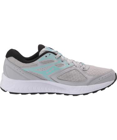 Saucony Women's Cohesion 13 Running Shoe 7.5 - Grey/Black | Lightweight & Supportive - Buy Online on GoSupps.com