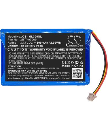 Buy Battery Replacement for Ingenico BTY00009 FPS16020002419 LEC-V03.00-0242 Vital Act 3S | International Shipping Available - Buy Online on GoSupps.com