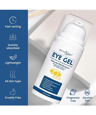 Firming Eye Gel Treatment for Dark Circles, Puffy Eyes & Wrinkles - Buy Online on GoSupps.com