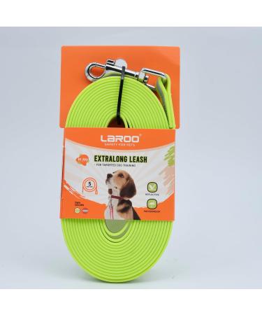 Laroo 5m Reflective PVC Drag Line Leash for Dogs - Waterproof Training Line for Small & Large Dogs - Ideal for Night Walks - Buy Online on GoSupps.com