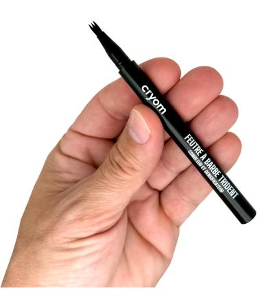 Cryom - Trident beard marker beard filler and thickener semi-permanent makeup for men dries instantly lasts 24 hours. No. 01: BLACK - Buy Online on GoSupps.com