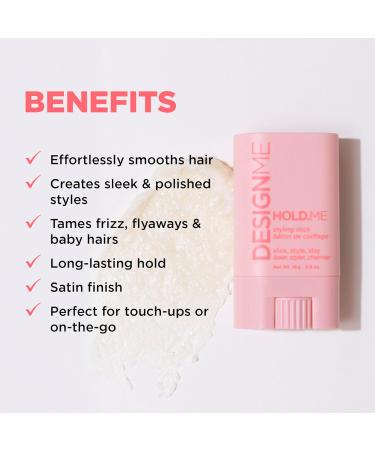HOLD.ME Styling Stick by DESIGNME | Vegan Hair Wax for Women | Control Frizz & Flyaways | Long-Lasting Hold - Shop Internationally - Buy Online on GoSupps.com