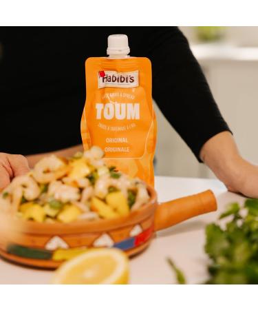 Habibi's Mediterranean Original Toum Garlic Sauce Marinade Spread and Dipping Sauce 3x 250g Gluten Free Plant Based Egg Free No Preservatives Made in Canada - Buy Online on GoSupps.com
