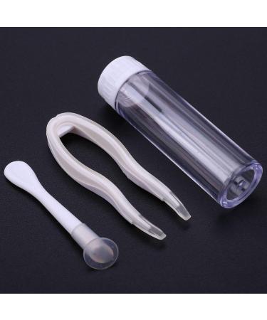 Rous Cute Pink Lens Container with Flowing Sequins - Stylish & Functional Lentils Bag for Girls - Buy Online on GoSupps.com