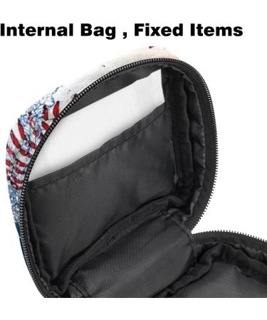 Women's Binding-Up Baseball Bag | tampon Storage & Zip Pockets | Multi-Functional Menstrual Bags - Buy Online on GoSupps.com
