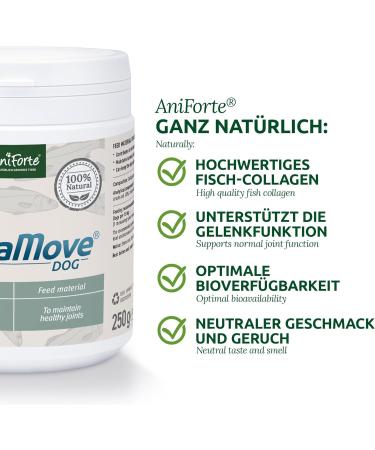 AniForte Collamove Collagen Joint Powder for Dogs 450g | Natural Support for Joint Function Tendons & Ligaments - Buy Online on GoSupps.com