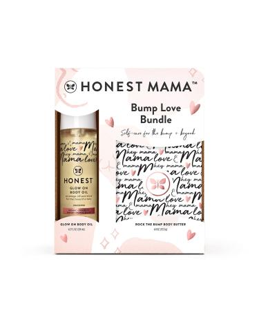 The Honest Company Honest Mama Body Butter  Body Oil Bump Love Bundle 8.2 Oz. - Buy Online on GoSupps.com