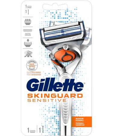 Gillette Skin Guard Sensitive Razor Blade for Men - 90g | International Shipping Available - Buy Online on GoSupps.com