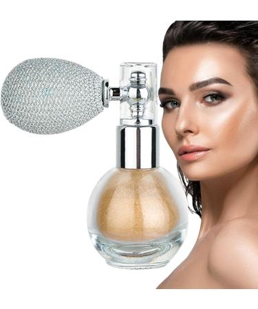 Highlighter Powder Spray Highlighting Nourishing Spray with Glitter - Women Longwearing Makeup Highlighter for Home Dating Traveling Working Gathering Shopping Littryee 2# - Buy Online on GoSupps.com