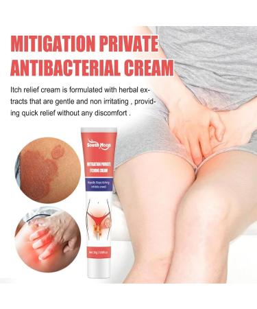 Geruwam Private Area Itching Cream - Genital Ointment For Women | 0.68fl oz Women Genital Area Itch Relief Instant Herbal Formula Reduces Odors Relieves The Itching - Buy Online on GoSupps.com