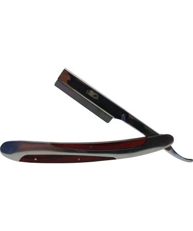 Vincent 58MM Ice Razor Collection Del Segno Straight Razor Red Mahogany