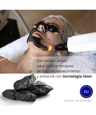 KFS Professional Activated Carbon Gel Mask for Laser with Hyaluronic Acid 100ml | For Photorejuvenation and Anti-Acne Therapies with Laser Technology | KFS PROFESSIONAL - Buy Online on GoSupps.com