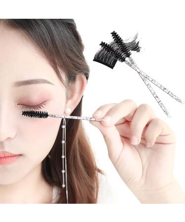 MSQ 60 PCS Disposable Eyelash Brushes - Lightweight Mascara Wands for Lash Extensions and Makeup - Multi-Colored - Buy Online on GoSupps.com