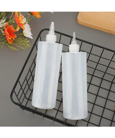Segbewy Soft Crush Hair Dye Applicator Bottles - 2 Pack 500ml White PET Twist-Top for Easy Coloring - Buy Online on GoSupps.com