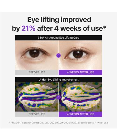 Centellian24 360 Shot PDRN Firming Eye Cream 30ml (1.01 fl oz) Anti-Aging Retinol Eye Cream for Hooded Eyes Wrinkle Smoothing Firming Hydrating Care for Under-Eye Bags Crow s Feet & Dark Circles - Buy Online on GoSupps.com