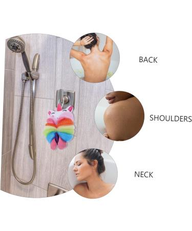 Healeved Bath Ball & Wash Sponge - Skin-Friendly Shower Scrubber & Mesh Pouf - Travel Case Included - Pink Bubble Makers - Buy Online on GoSupps.com
