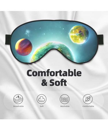 Cute Planet Soft Sleep Eye Mask Female Breathable Eye Patch Perfect for Travel and Relaxation - Buy Online on GoSupps.com