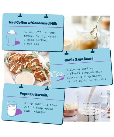 Almond Milk Unsweetened Concentrate by JOI - 27 Servings - Vegan  Kosher  Shelf-Stable  Keto-Friendly  & Gluten-Free - Use for Almond Milk Powder Substitute  Coffee Creamer  Add to Smoothies and Tea Almond 15 Ounce (Pack o - Buy Online on GoSupps.com