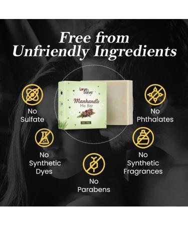 Love Salve Soap Bar - Natural Oils for Skin Care | Manhandle Me - Shop Internationally - Buy Online on GoSupps.com