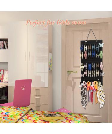 Hanging Hair Claw Clips Organizer for Women and Girls - Black Display Stand Holder - Buy Online on GoSupps.com