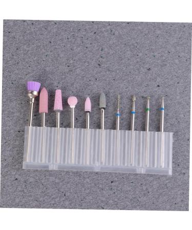 minkissy File Drill Bit Acrylic Nail Drill Manicure Drill Bits for Nails Acrylic Nail Drill Bits Nail File Drill Bits Electrical Tools Carbide Drill Bit Nail Drill Tool Clean Drill Set Size 1 Picture 1 - Buy Online on GoSupps.com