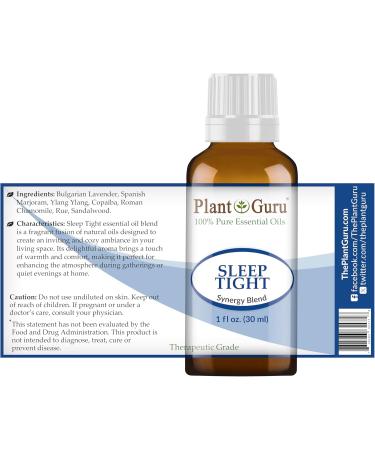 Sleep Tight Essential Oil Blend 1 oz - 100% Pure Undiluted Therapeutic Grade | International Shipping Available - Buy Online on GoSupps.com