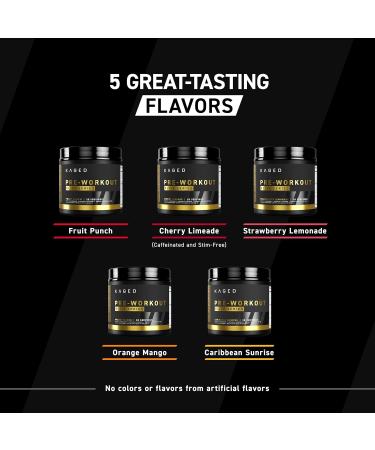 Kaged Pre Workout Powder Pre-Workout Elite for Men & Women | High Stimulant for Energy Focus Pumps | L-Citrulline Beta Alanine Creatine & 388mg of Organic Caffeine | Caribbean Sunrise Caribbean Sunrise (Elite) - Buy Online on GoSupps.com