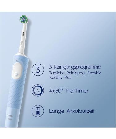 Oral-B Vitality Pro D103 Duo Electric Toothbrush - Black/Blue | International Shipping Available - Buy Online on GoSupps.com