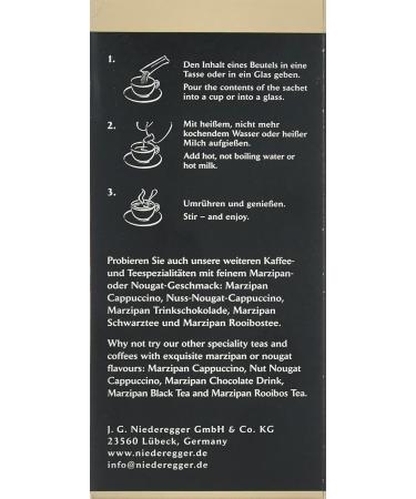 Niederegger Marzipan Milk Coffee - 10 Portion Bags (200g) | International Shipping Available - Buy Online on GoSupps.com