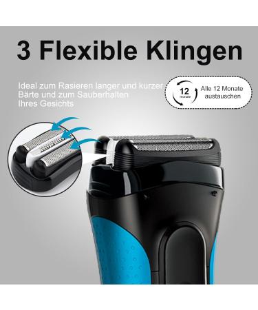 Buy Aisely Electric Razor Head Replacement - Compatible with Braun Series 3 32B - High-Quality Electric Shaver Spare Shear - International Shipping Available - Buy Online on GoSupps.com