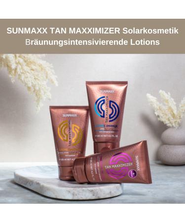 Tan Maxximizer Caramel Tanning Lotion | Browning Lotion with Guarana Extract | Lightweight Formula for Uniform Tan | Premium Sunless Tanning Solution - Buy Online on GoSupps.com