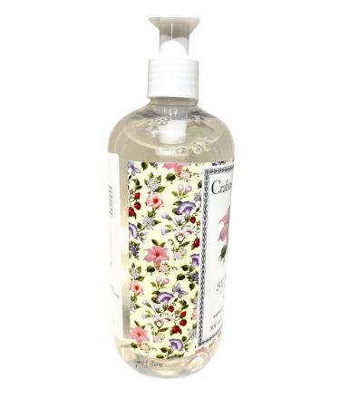 Buy Crabtree & Evelyn Summer Hill Hand Wash 16.9 fl oz - Luxury Moisturizing Hand Soap for Soft Skin - International Shipping Available - Buy Online on GoSupps.com