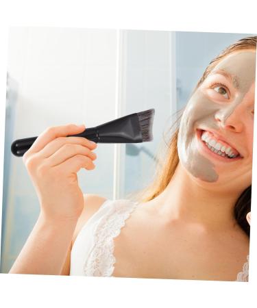 DOITOOL 1 Pc Makeup Brush Foundation Brush for Powder Makeup V-shaped Fixed-point Contouring Brush Bright Black Contouring Brush Black Makeup Bionic Fur The Brush Delicate - Buy Online on GoSupps.com