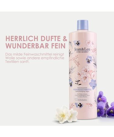 Jean & Len Fiber-Saving Fine Detergent for Wool & Delicates - Vegan Stain Protection 1L - Buy Online on GoSupps.com