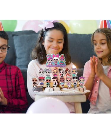 24 Pcs LOL Cake & Cupcake Toppers for Girls Birthday Party - Decorations & Supplies - Buy Online on GoSupps.com