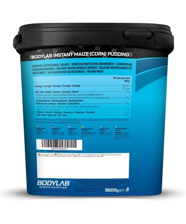 BODYLAB24 Instant Maize Pudding 3.5kg - 100% Corn Semolina 80g Carbs/Serving Additive-Free Energy Boost for Pre/Post Workout - Buy Online on GoSupps.com