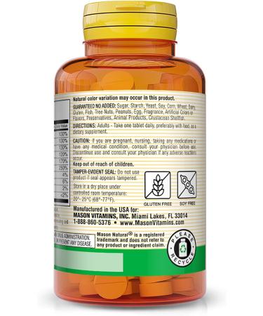 MASON NATURAL Vitamin B-Complex with Electrolytes - Buy Online on GoSupps.com