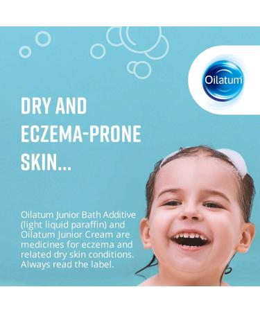 Oilatum Daily Soothe & Protect Junior Bath Bubbles - 300ml | For Dry, Sensitive, and Eczema Prone Skin - Buy Online on GoSupps.com