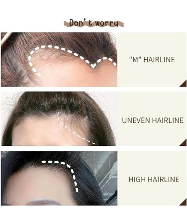 Hairline Powder - Instantly Root Touch Up - Hair Powder Stick - Waterproof Longlasting Natural Colour - Beautify Modify Forehead Cover Grey Root - Create Thicker Fuller Smooth Looking (GRAY BLACK) - Buy Online on GoSupps.com