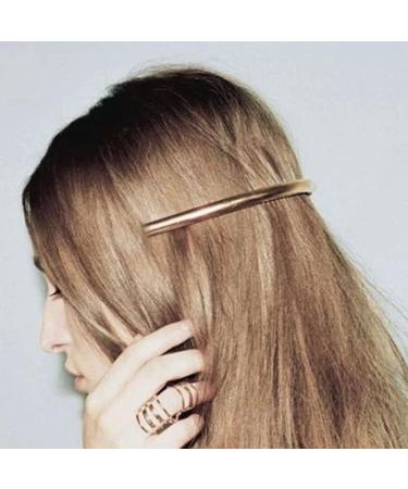PPX Vintage Style Metal Alloy Barrette Hair Clip - Elegant Gold & Silver Tone for Women & Girls - Buy Online on GoSupps.com