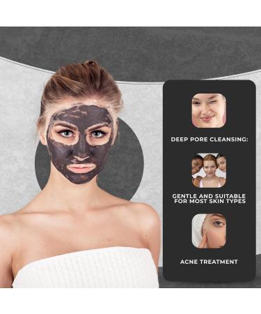 Activated Carbon Powder - 25/50g - Use in Masks Body Wraps Scrubs Exfoliating Formulations Soap Dye Makeup Formulations as Mascara (50 Gr) - Buy Online on GoSupps.com