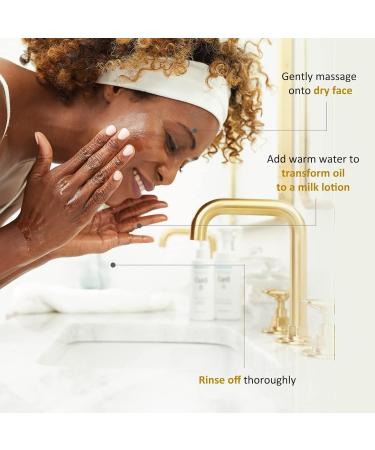 Cleansing Oil - Vitamin C + Peptide Makeup Remover Oil Deep Cleansing Oil for Face - Removes Impurities Sunscreen & Waterproof Makeup - Gentle Daily Makeup Remover Nourishing Skin & Keep pH Balance - Buy Online on GoSupps.com