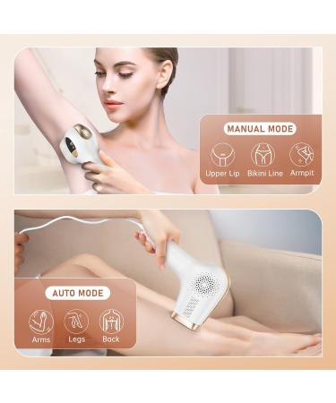 600NM IPL Hair Removal Device - Efficient Laser Epilator for Men & Women | 99900 Flashes & 5 Energy Levels for Home Use - Buy Online on GoSupps.com