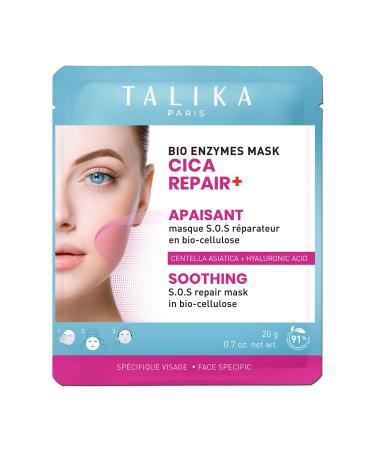 Masque Cor en Talika - Hydratant et R parateur pour Peaux S ches - Bio Enzymes Masque Cica Repair Apaisant