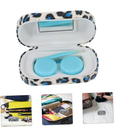 Homsfou Lens Holder - Colorful Contact Lens Container & Organizer for Travel | Eye Care Storage Box - Buy Online on GoSupps.com